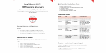 100 Questions Answers CompTIA Security+ SY0-701