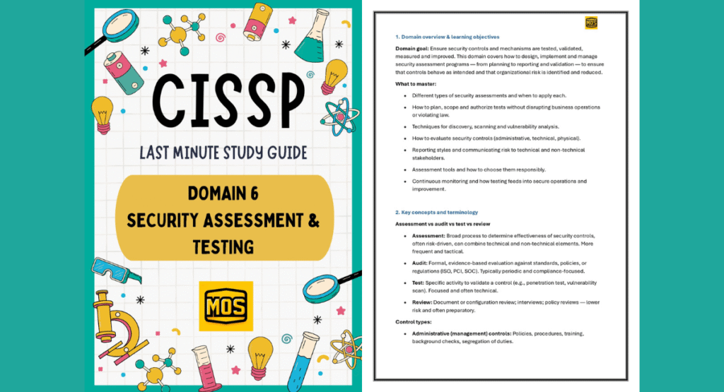 CISSP Security Assessment and Testing PDF: Your Comprehensive Guide