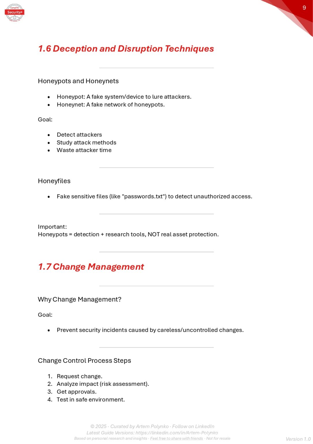 Comptia Security SY0-701 Full Learning Guide PDF