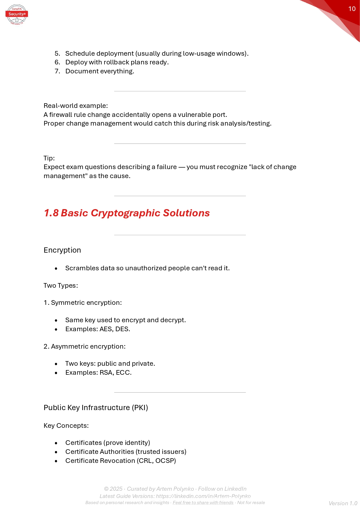 Comptia Security SY0-701 Full Learning Guide PDF