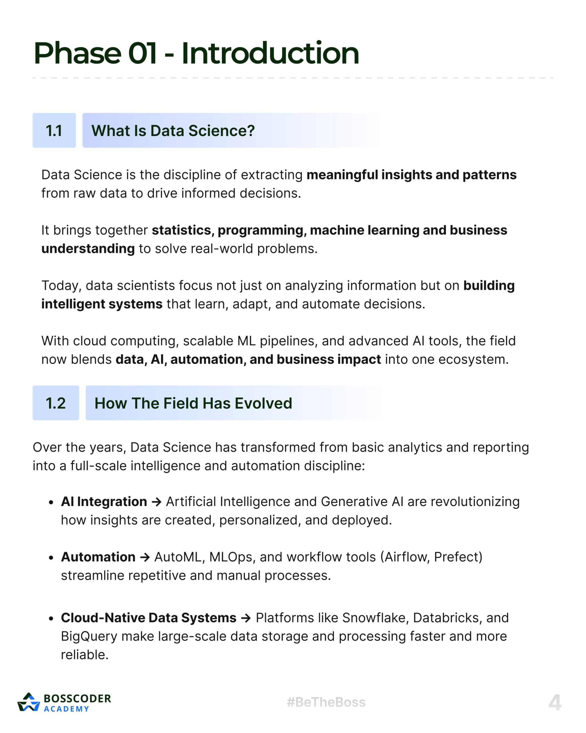 Data Science Roadmap PDF - it.connect4techs.com