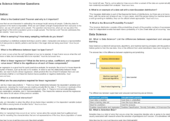 Data Science Interview Questions PDF