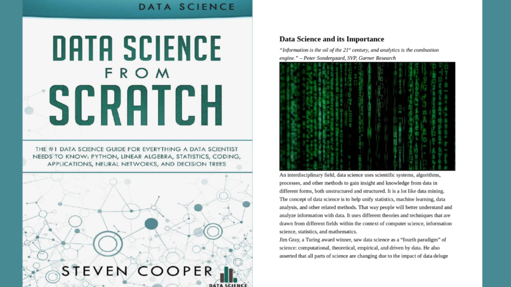 Data Science from Scratch PDF