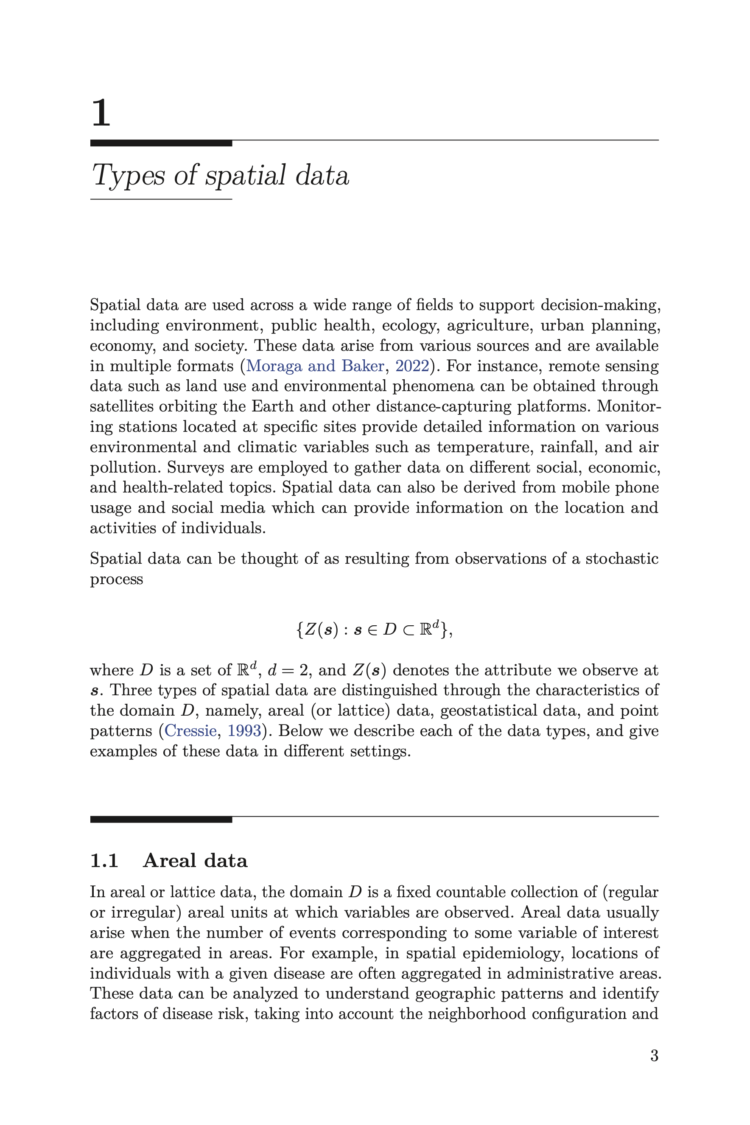Spatial Statistics For Data Science PDF - Connect 4 Techs
