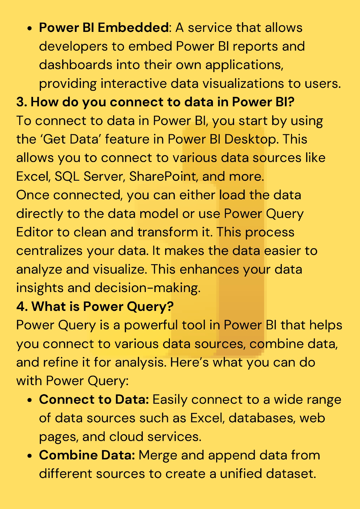 50 Power BI Interview Questions and Answers PDF: Master Your Data ...