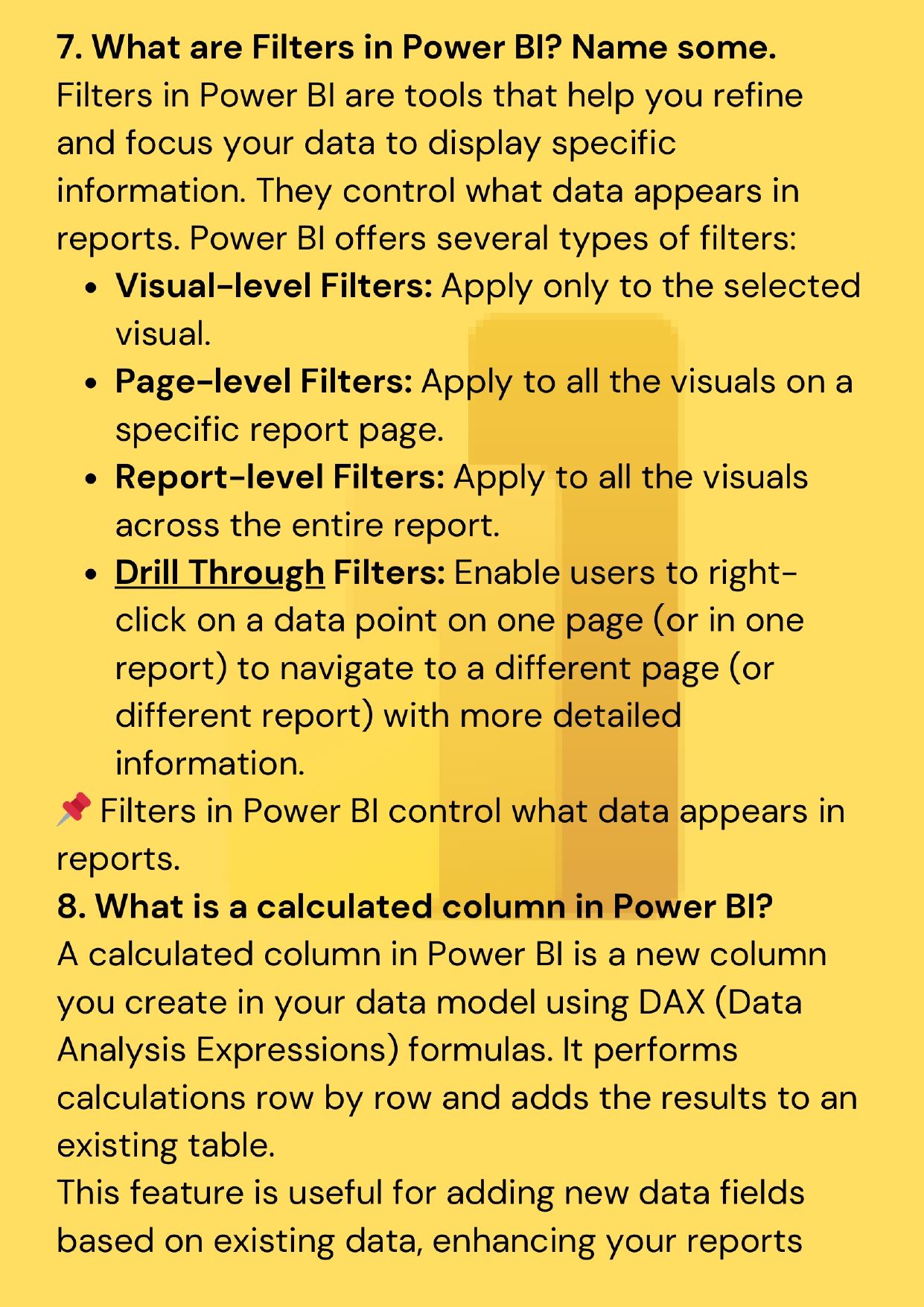 50 Power BI Interview Questions and Answers PDF: Master Your Data ...