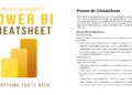 Applied Microsoft Power BI CheatSheet PDF