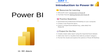 Master Power BI in 30 Days – Practical Learning Roadmap PDF