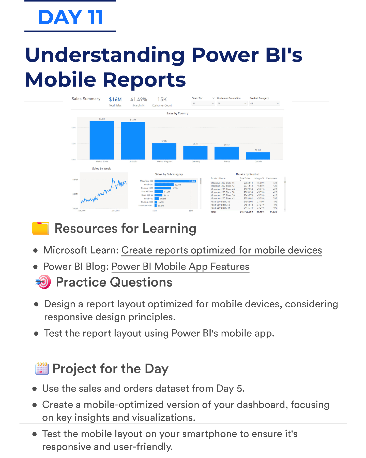 Master Power BI in 30 Days – Practical Learning Roadmap PDF