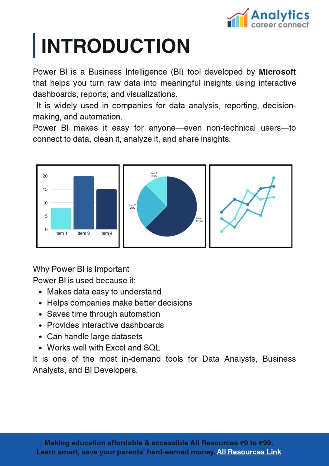Power Bi Report.pdf Power BI Report: Empowering Learners in Data Analytics PDF