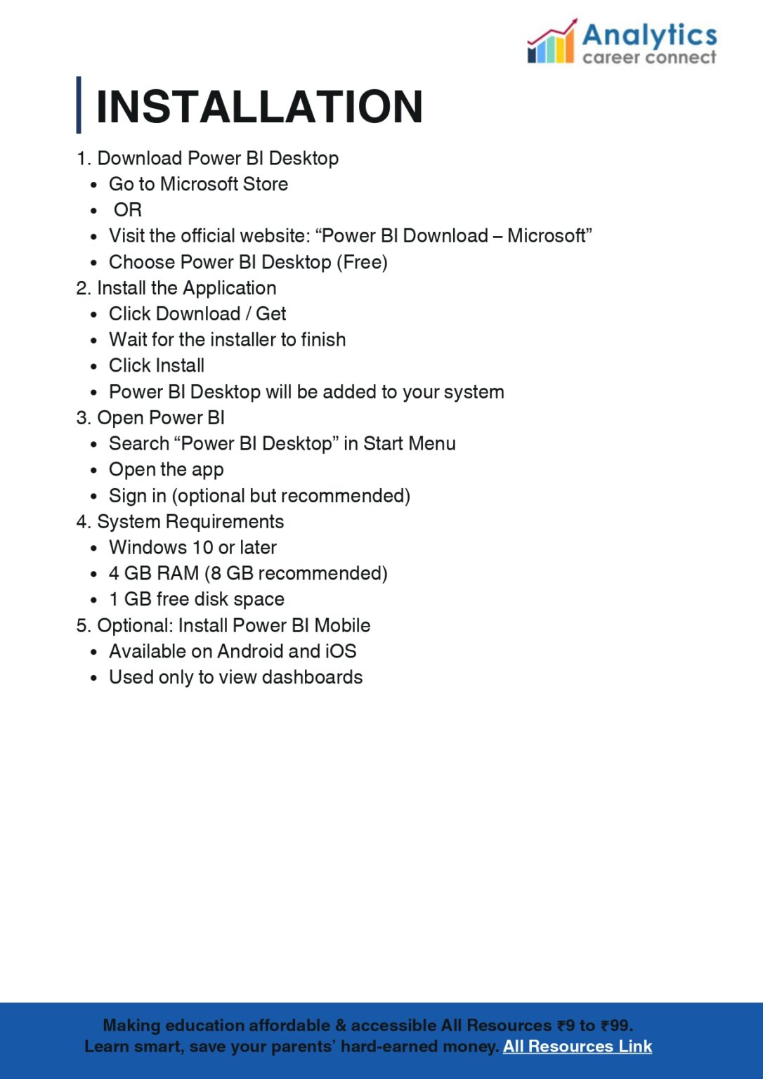 Power Bi Report.pdf Power BI Report: Empowering Learners in Data Analytics PDF